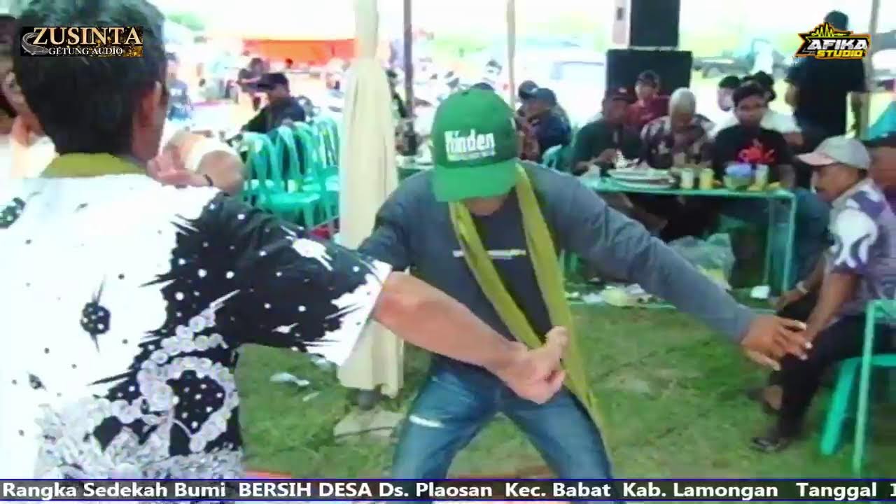 live tayub kyai maduretno ds. plaosan babat - lamongan   siang