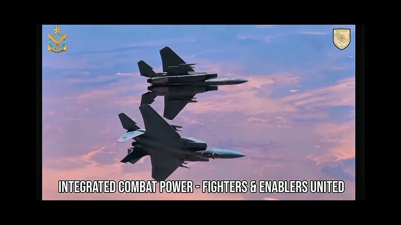 Pakistan Air force F 16 block 52 fighter jets arrive in Saudi Arabia for exercise 