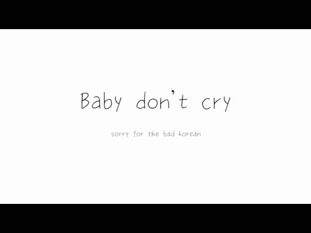 Watch me singing Daesung's Baby don't cry. on YouTube Watch me singing Daesung's Baby don't cry. on YouTube