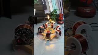 The ring of time and space electromagnetic accelerator model. #DecompressionToys #ModelOnaments