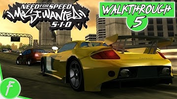 Need For Speed Most Wanted 5-1-0 FULL WALKTHROUGH Gameplay HD (PSP) | NO COMMENTARY | PART 5