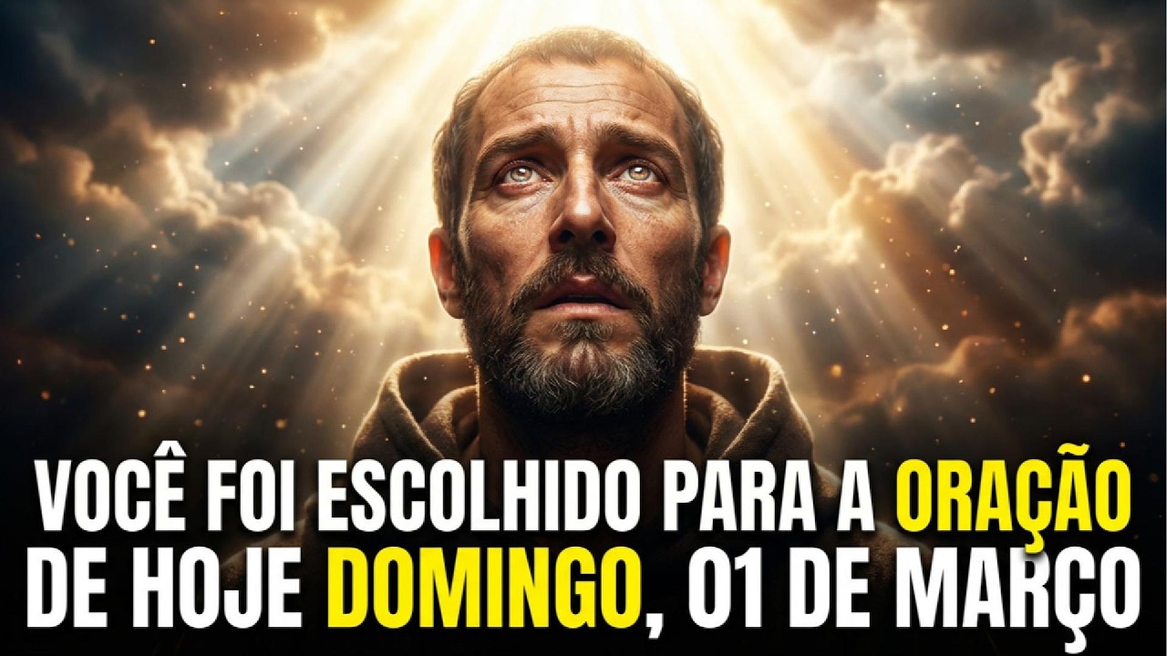 DOMINGO 01 MARÇO — Apenas 1% fará oração a São Bento e sentirá paz profunda