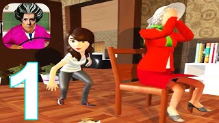 Granny Scary Teacher 3D Gameplay Walkthrough Part 1 (IOS/Android) screenshot 5