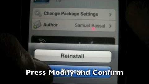 How to: Delete themes on iphone/ipod touch
