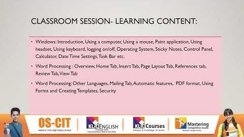 OS CIT Session 19 Lesson Plan