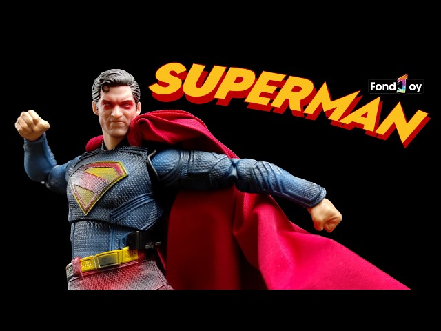 Fondjoy/泛乐文化 Superman アクションフィギュア DC1017B フィギュア