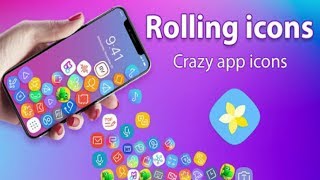 Rolling Icon - 3D Live Wallpaper & Launcher 2021 screenshot 3