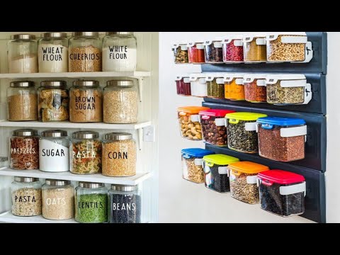 kitchen organizers storage transparent containers set best design and