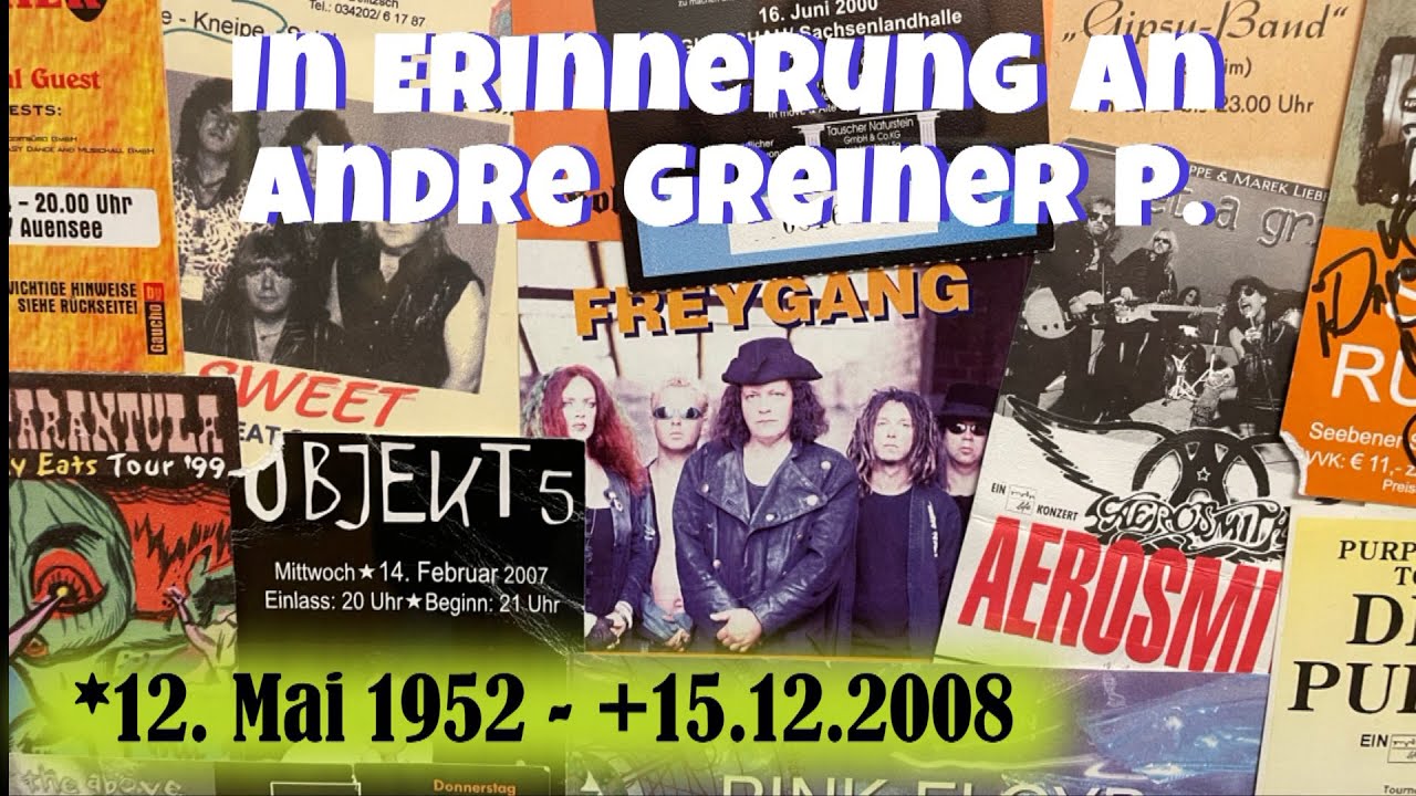 🇩🇪Monomann - Die Bürokratie / Erinnerung an Andre Greiner Pol  *12.05.1952 - 15.12.2008