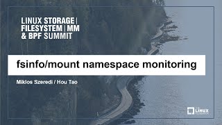 mount namespace monitoring - Miklos Szeredi, Amir Goldstein