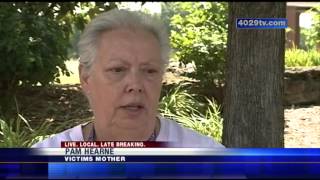 Mother of machete victim speaks