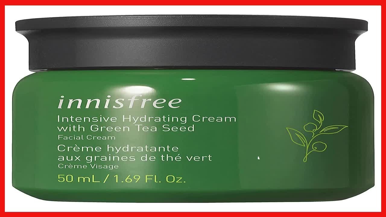 innisfree Green Tea Seed Intensive Hydrating Cream Face Moisturizer
