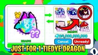 What People Trade for TIEDYE DRAGON in Pet Simulator X