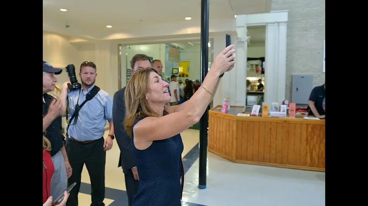 Big E welcomes Lt. Gov. Karyn Polito