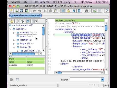 XML-node-tree