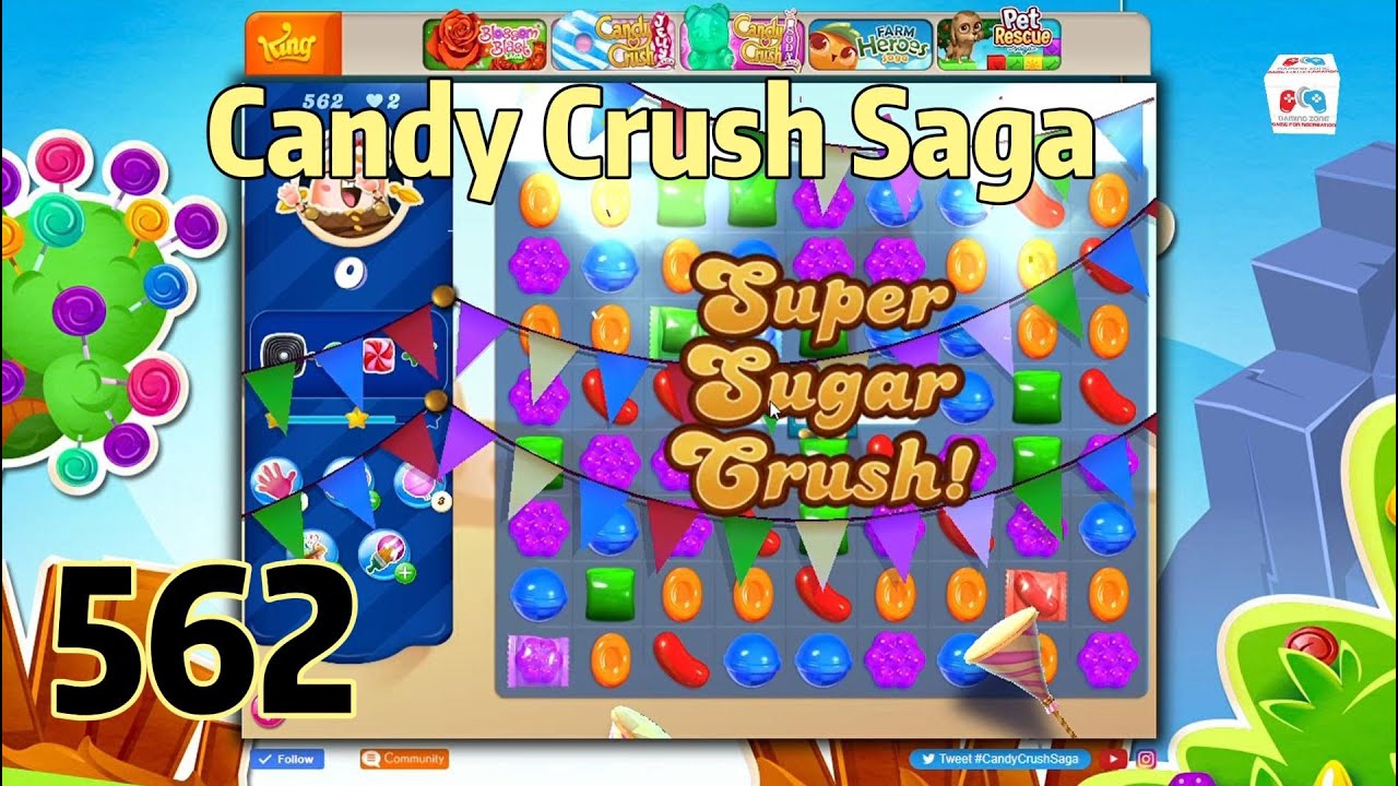 Candy Crush Saga Level 562 Walkthrough and Tips - How to Beat It! - YouTube
