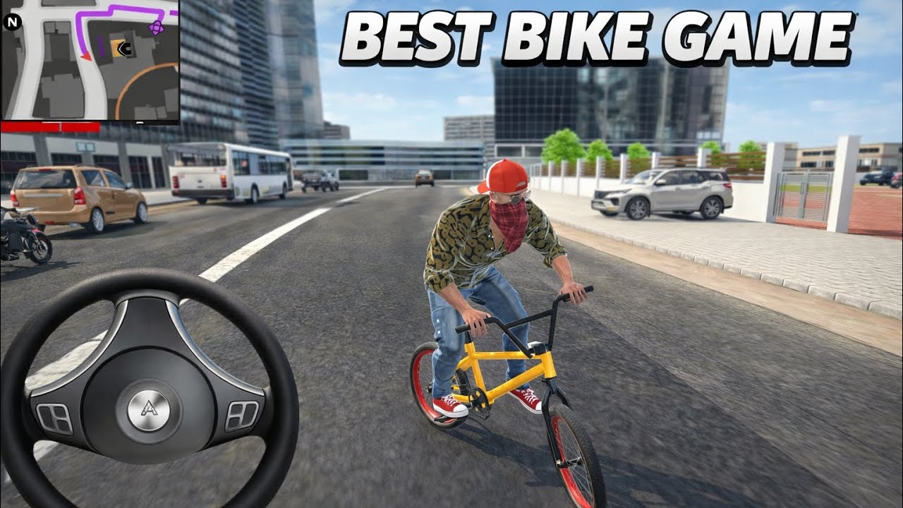 Traffic में Bike Ride 😱 | Best Bike Game Ever Indian Thift Auto Simulator Game GTA Mod open world🎮