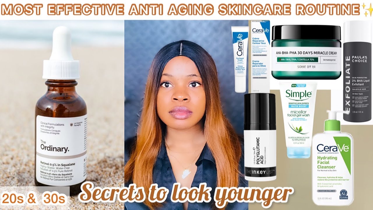 MOST EFFECTIVE ANTI AGING SKINCARE ROUTINE: How To Stay Younger For ...