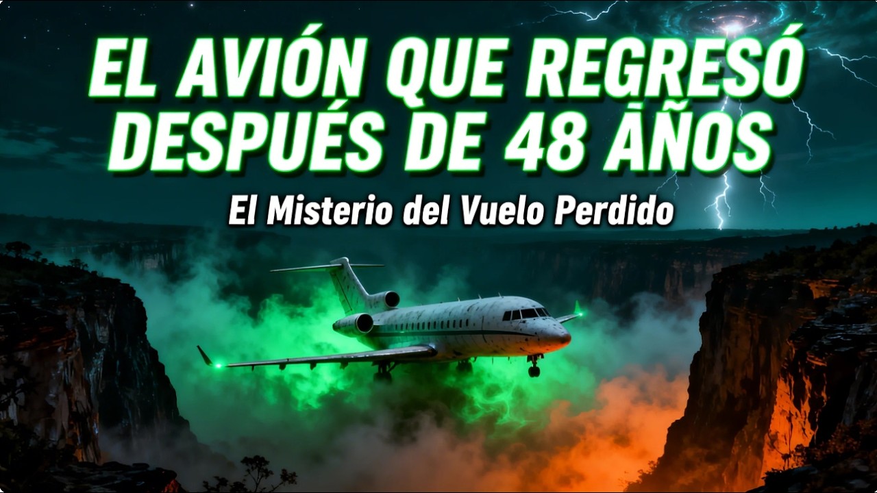 El Avión que Regresó 48 Años Después… El Misterio REAL del Vuelo XA-SEL
