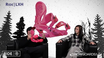 2016 Ride LXH Womens Binding Overview by SnowboardsDotCom