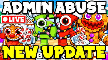 🔴LIVE - ADMIN ABUSE and NEW UPDATE in Find The Brainrot Roblox