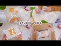 [Studio VLOG] Pack Orders With Me | ASMR Packing Orders | Real Time | No Music No Talking