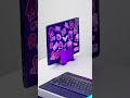 Looking to free up some desk space? The Vertical Adjustable Laptop Stand is a great way to do that.