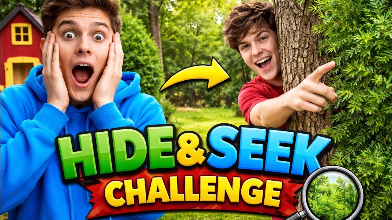 Hide and seek challenge - YouTube