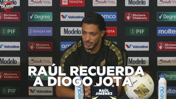 Raúl Jiménez remembers Diogo Jota