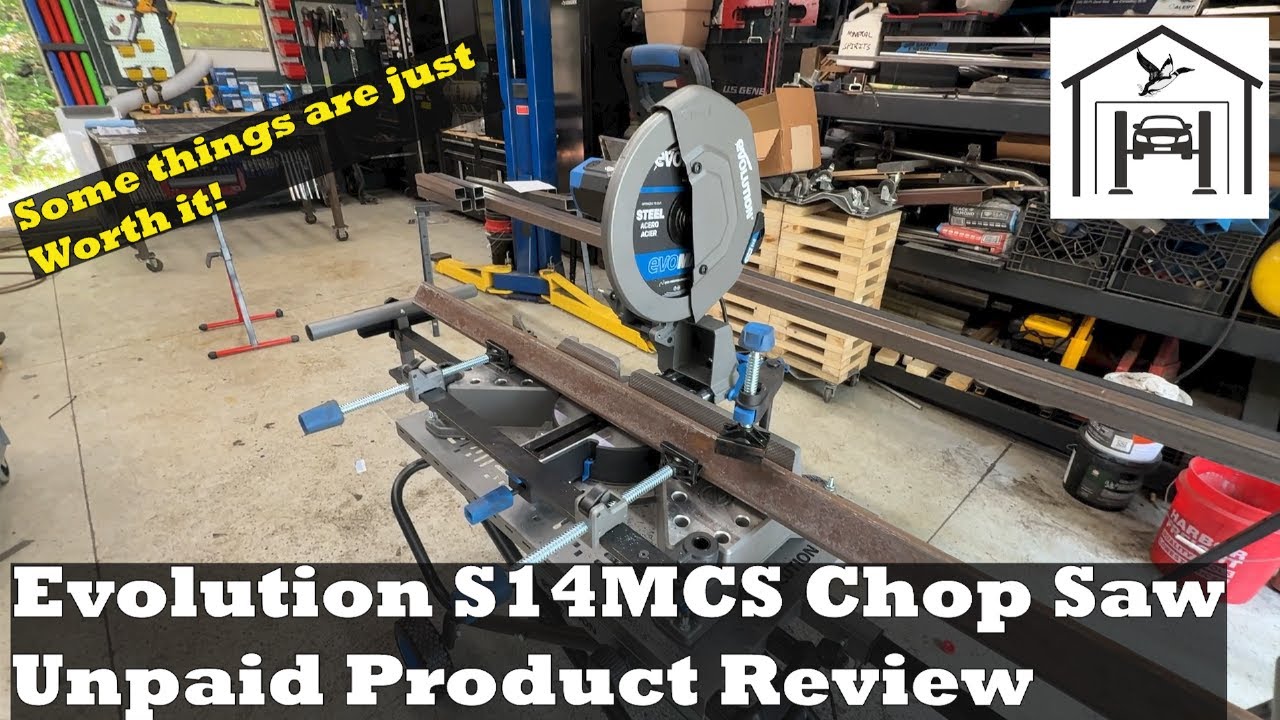 Обзор продукта: торцовочная пила Evolution S14MCS