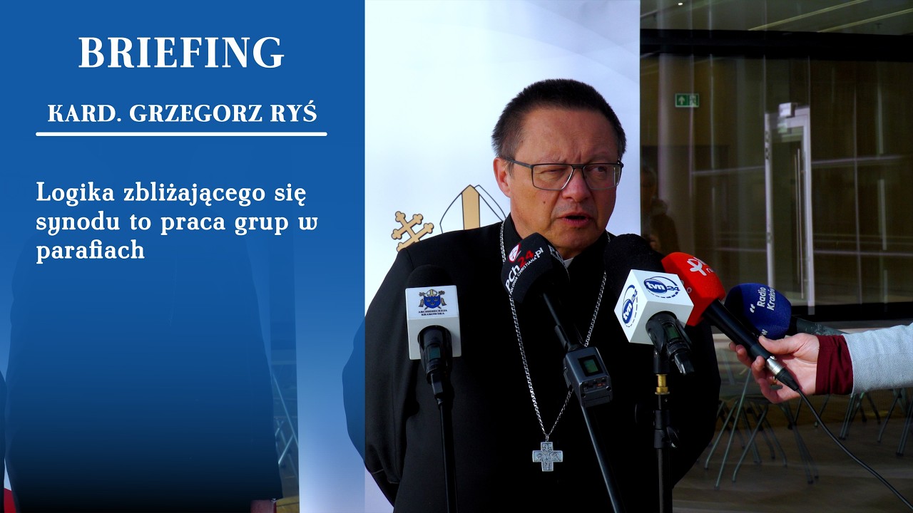 Kard. Ryś przed spotkaniem z księżmi: Logika zbliżającego się synodu to praca grup w parafiach