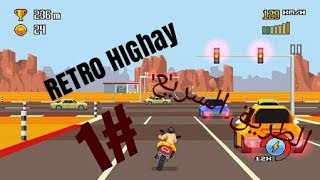 الحلقة الولى من لعبة   RETRO HIGHWAY تفتكرو وصلت 1300 الاسقور بتاعي تعالو نشوف😂😂😂☺1# screenshot 4
