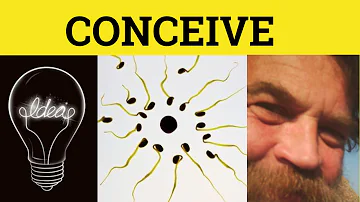 What conceive means?