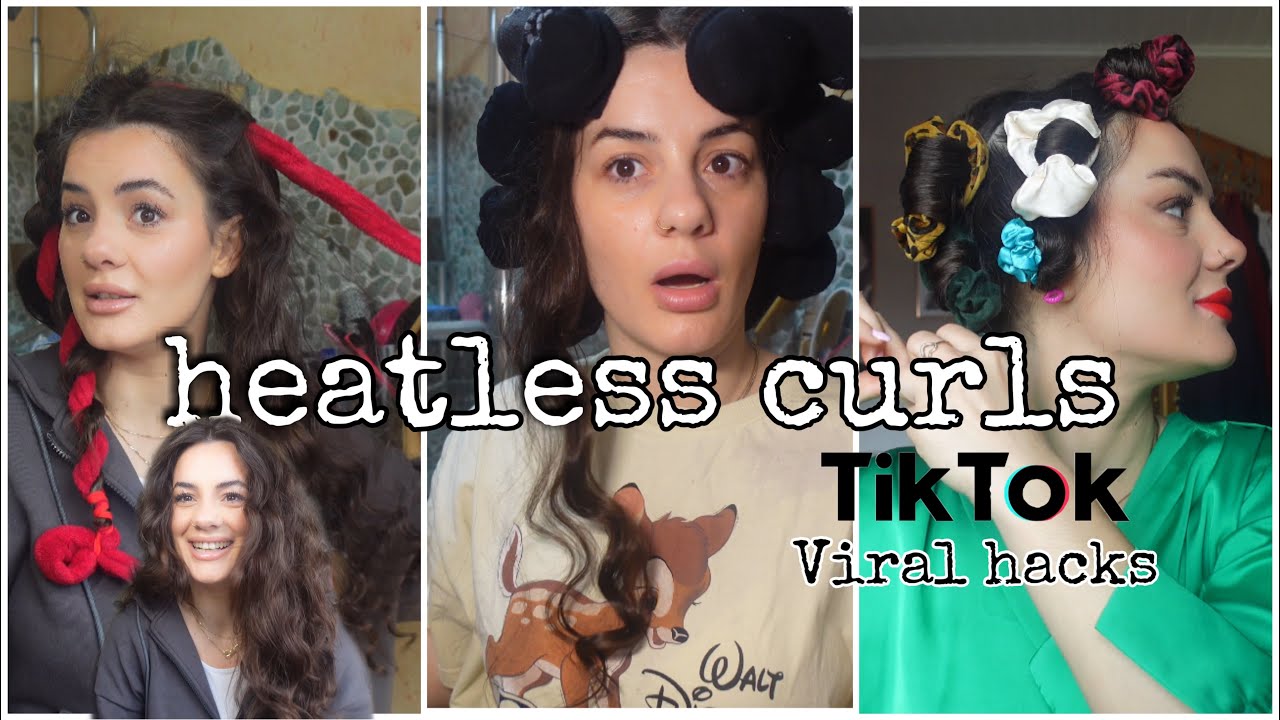 3 menyra si t bejme rrela pa i djegur floket, n kushte shtepie | Part1  #heatless