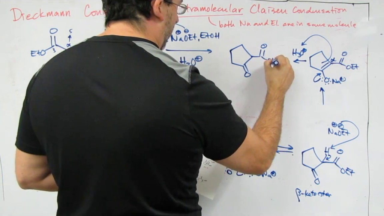 Dieckmann Cyclization - Intramolecular Claisen Condensation in Organic ...