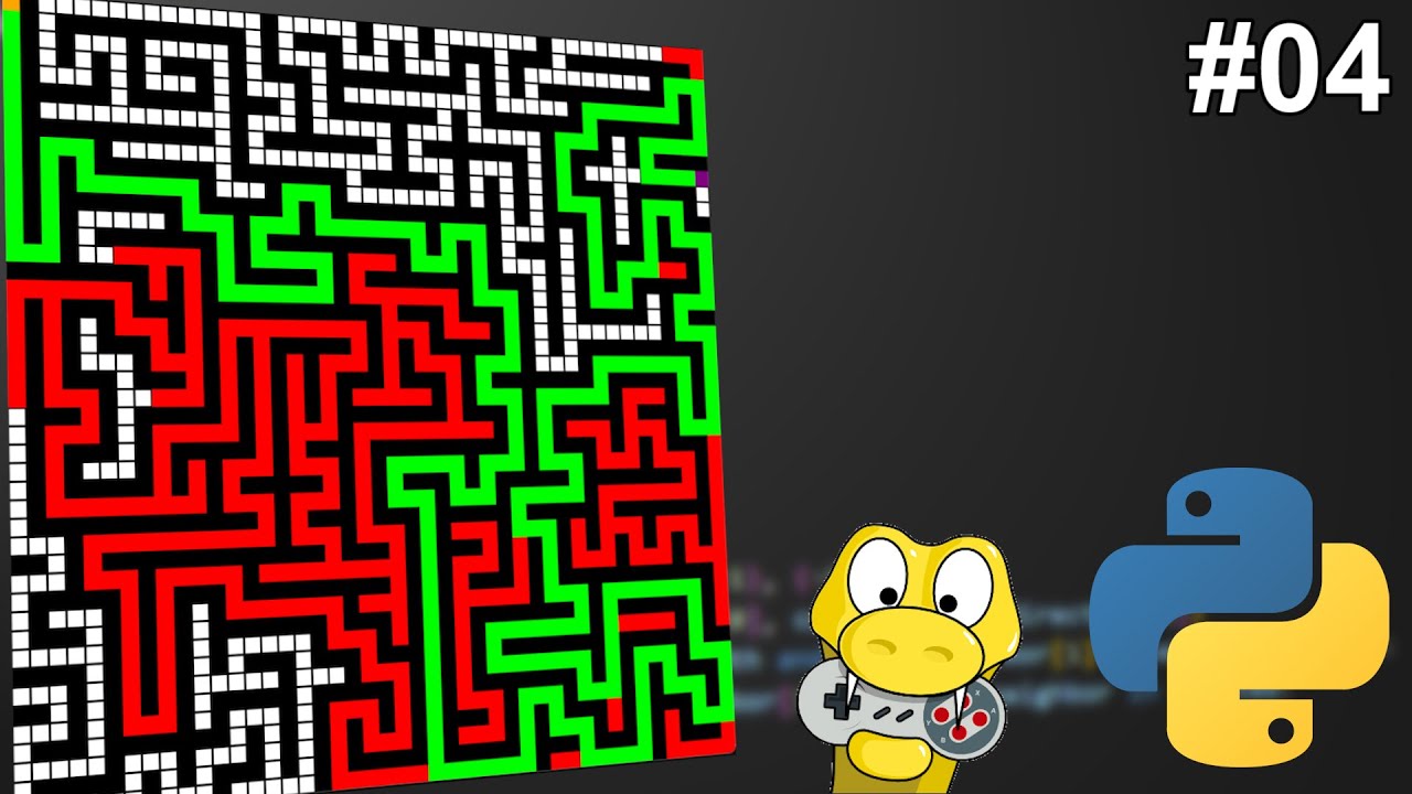 Faire un solver de labyrinthe (Python) - Partie 04 - Algorithme A* (A ...