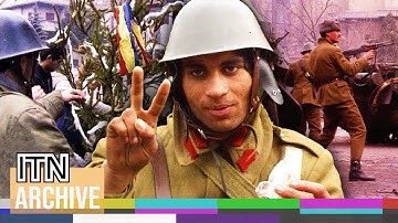 Romanian Revolution - Dramatic News Footage Captures Fall of Nicolae Ceaușescu (1989)