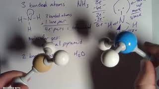 VSEPR Model - 4 Electron Pairs