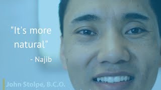 Custom Prosthetic Eye Testimonial  John Stolpe, B.C.O.   CALL (818) 7581666