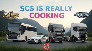 SCS is Really cooking with ETS2 & ATS 1.57, 1.58, 1.59 New contents
