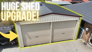 The DREAM Shed / Workshop Build Continues (Big Upgrade)