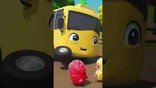 A Colorful Sheep Adventure with Buster | Go Buster #GoBusterl #Kidscartoons #Shorts