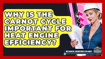 Why Is The Carnot Cycle Important For Heat Engine Efficiency? - Mechanical Engineering Explained