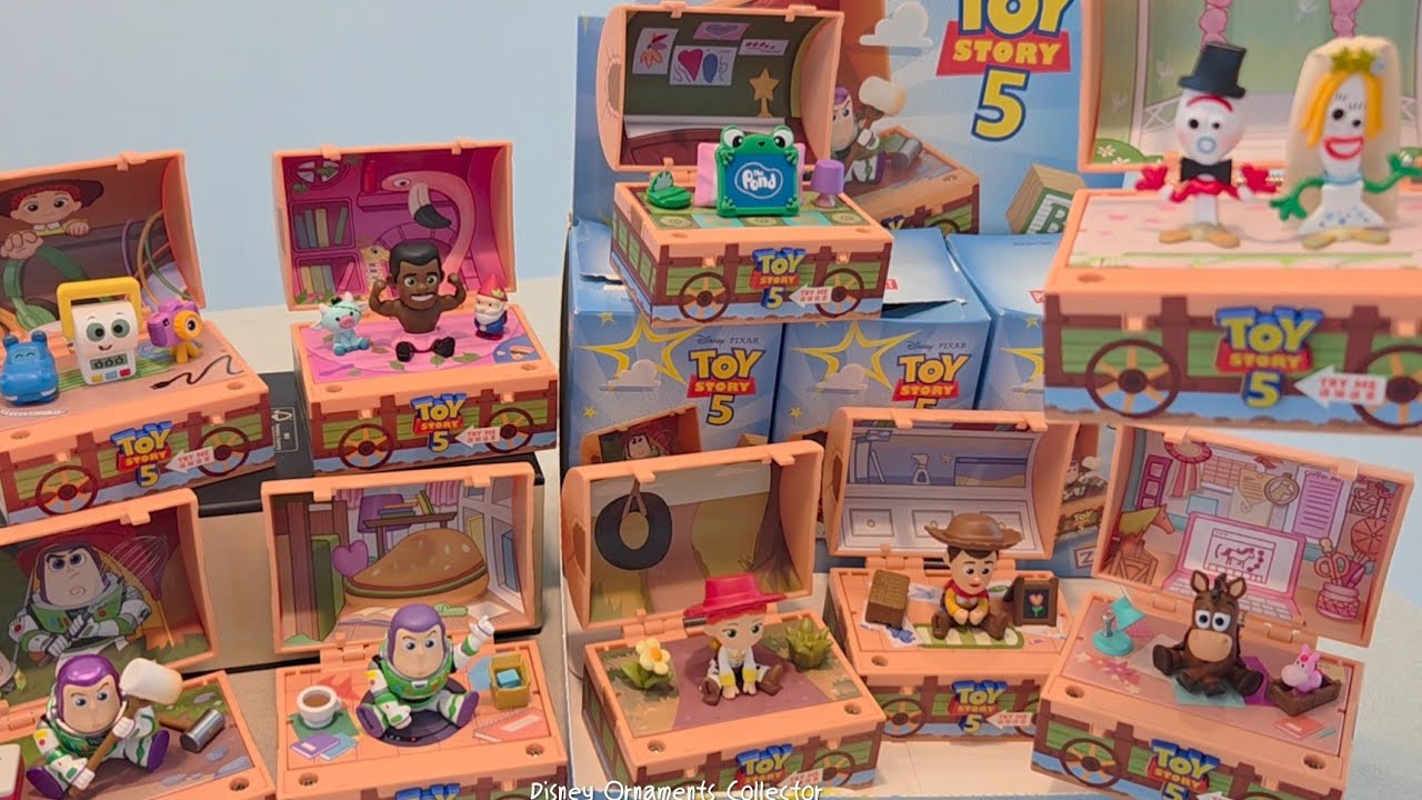 POPMART Disney ミッキー トイストーリー 5種セット Toy Story 5 x Pop Mart: The ULTIMATE Scene Sets! 🎬🧸 - YouTube