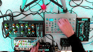 random techno 123(150bpm) Mother-32, Volca Bass, Kastle Drum, Model:Cycles, Korg NTS-1, Bastl Thyme