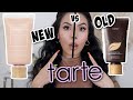 NEW VS OLD TARTE AMAZONIAN CLAY FOUNDATION|| WEAR TEST & REVIEW!! IS IT DIFFERENT.....👀