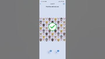 EASY GAME – BRAIN TEST LEVEL 21 FIND THE ODD ONE OUT