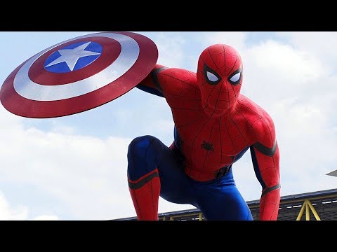 Spider-Man &quot;Hey Everyone&quot; - Airport Argument Scene - Captain America: Civil War - Movie CLIP HD