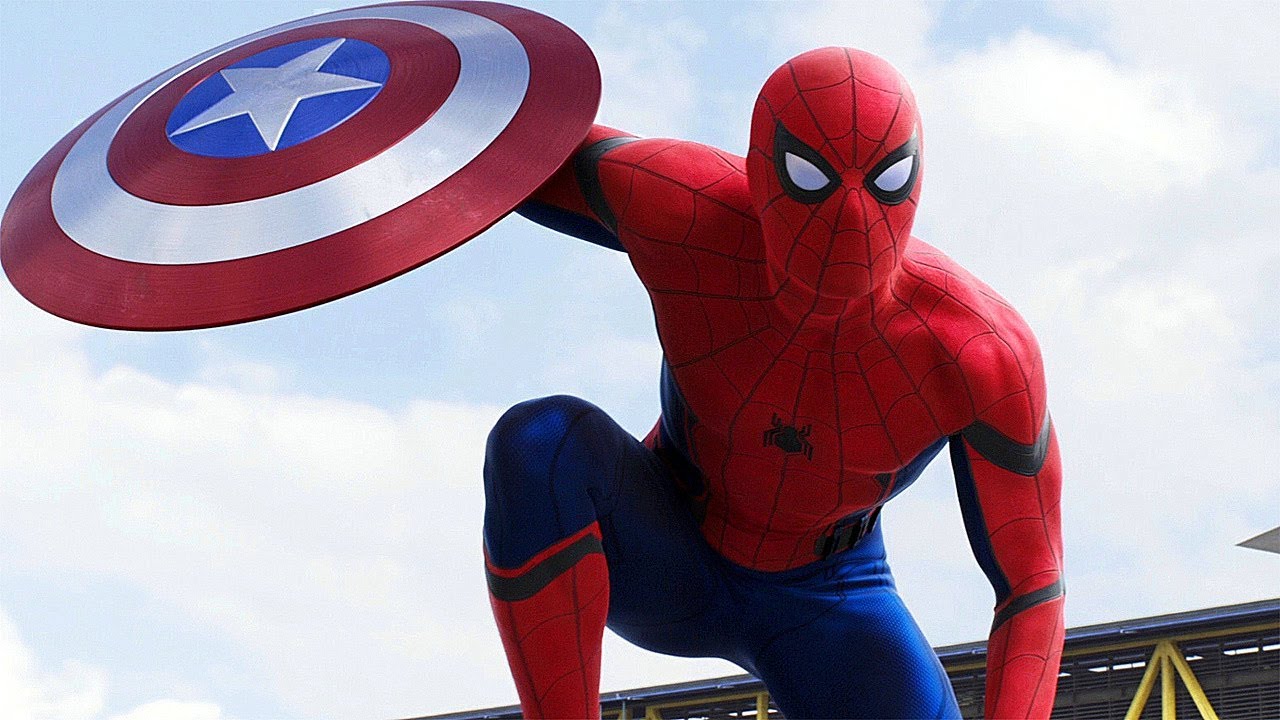 Spider-Man &quot;Hey Everyone&quot; - Airport Argument Scene - Captain America: Civil War - Movie CLIP HD - YouTube