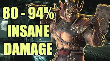 Shao Kahn High Damage Armor Break Combos | Mortal Kombat 11